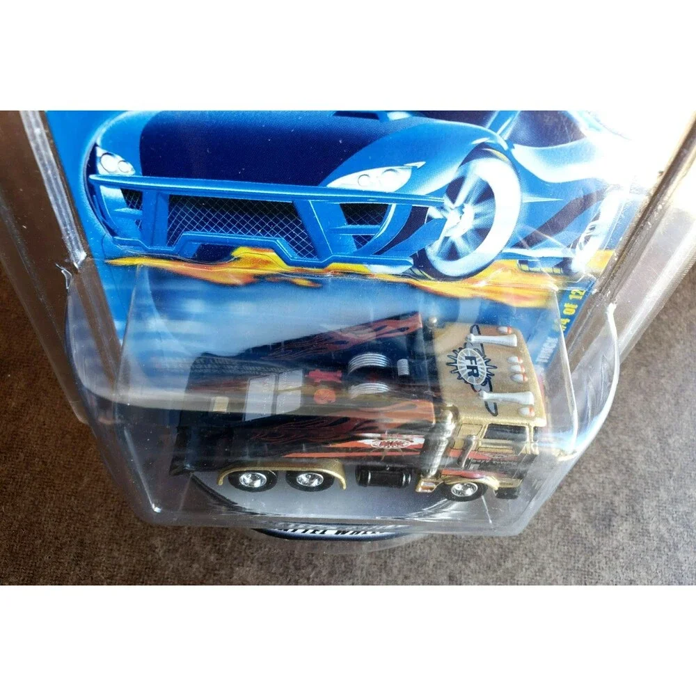 Hot Wheels RAMP TRUCK GOLD 4/12 FINAL RUN SERIE 2001 Last Production REAL RIDERS